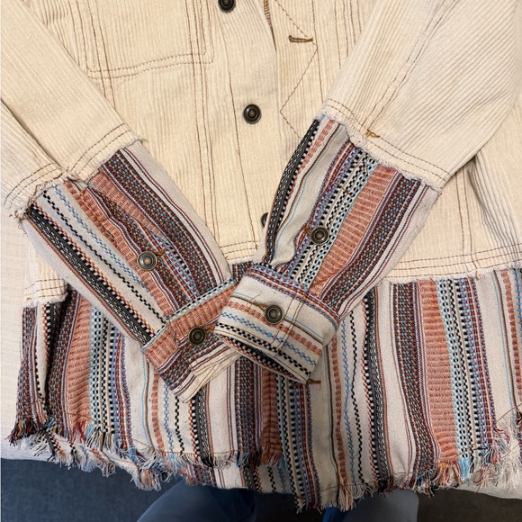 Gimmicks by BKE Cream Corduroy Jacket - Picture 2 of 4